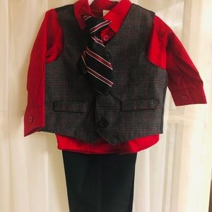 Baby boy 4 piece suit